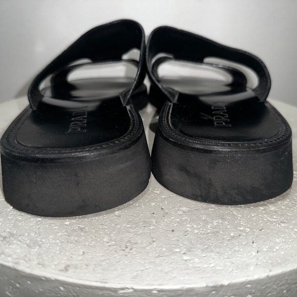 Prada ‘Jesus’ Leather Sandals - Picture 9 of 12